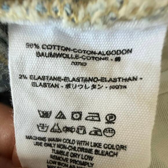 NWOT Free People Great Heights Frayed Skinny Jeans Women’s Size 26 - Picture 11 of 12